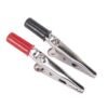 Crocodile Clips without Jacket A pair