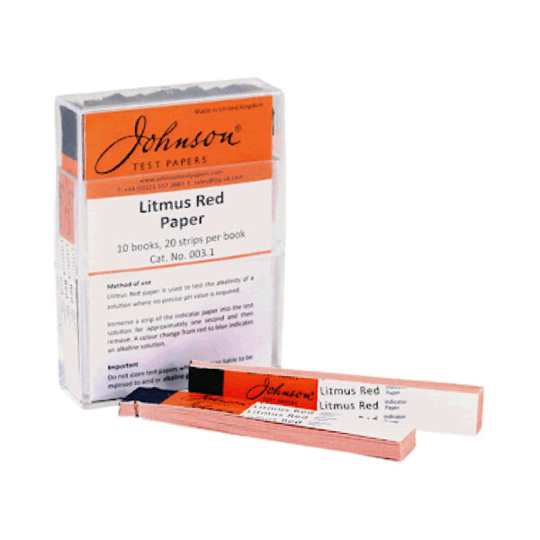 Lab Equipment 2 Litmus Paper Red ‘Johnson