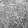 gray abstract background clear acrylic fragments