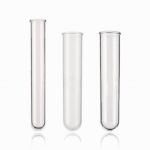 Test Tube Neutral Glass Light Wall with Rim 1